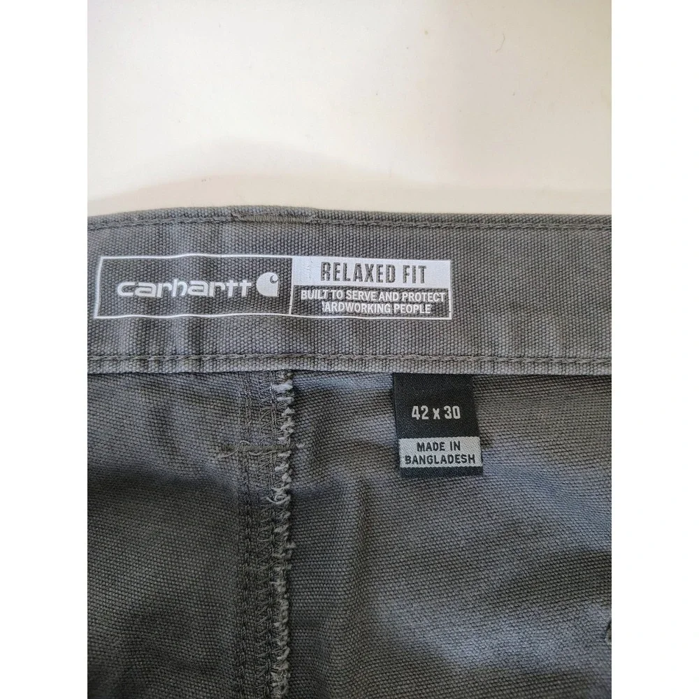 Lot Of 2 Carhartt Jeans Relax Fit Rugged Flex 42x30